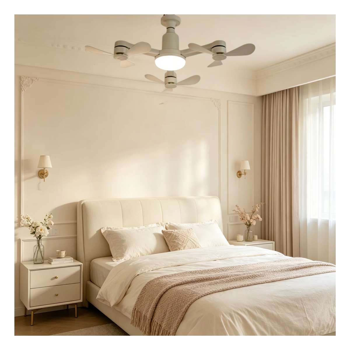 Twin Orbit Fan Light